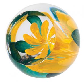 Caithness Glass Woodland Walk Celandine - Limited Edition of 200