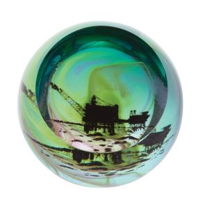 Caithness Glass Landmarks - Oil Rig