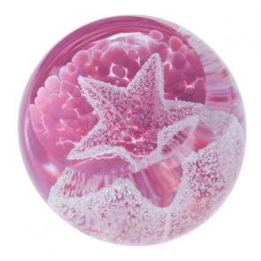 Caithness Glass Little Stars - Pink