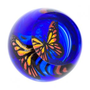 Caithness Glass Butterfly - Proud Monarch